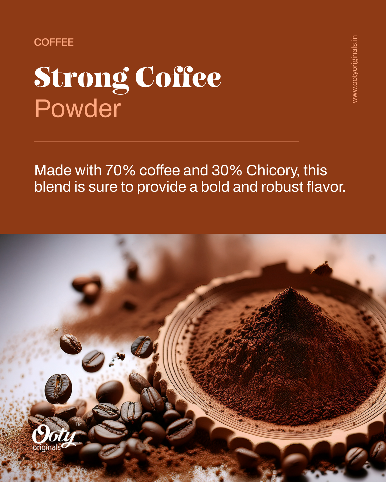 String Coffe Strong Coffee Powder | Ooty Originals