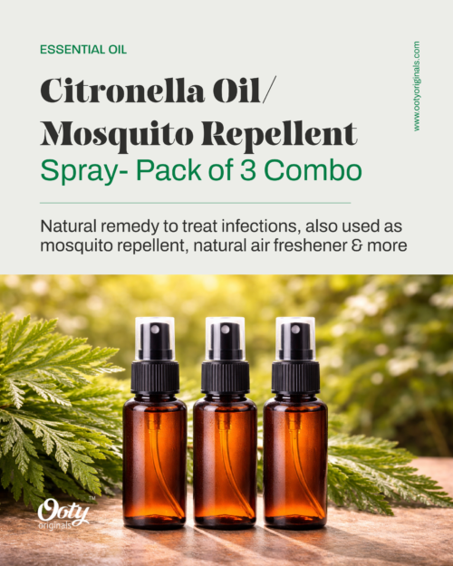 Citronella Oil Spray Set of 3 Combo