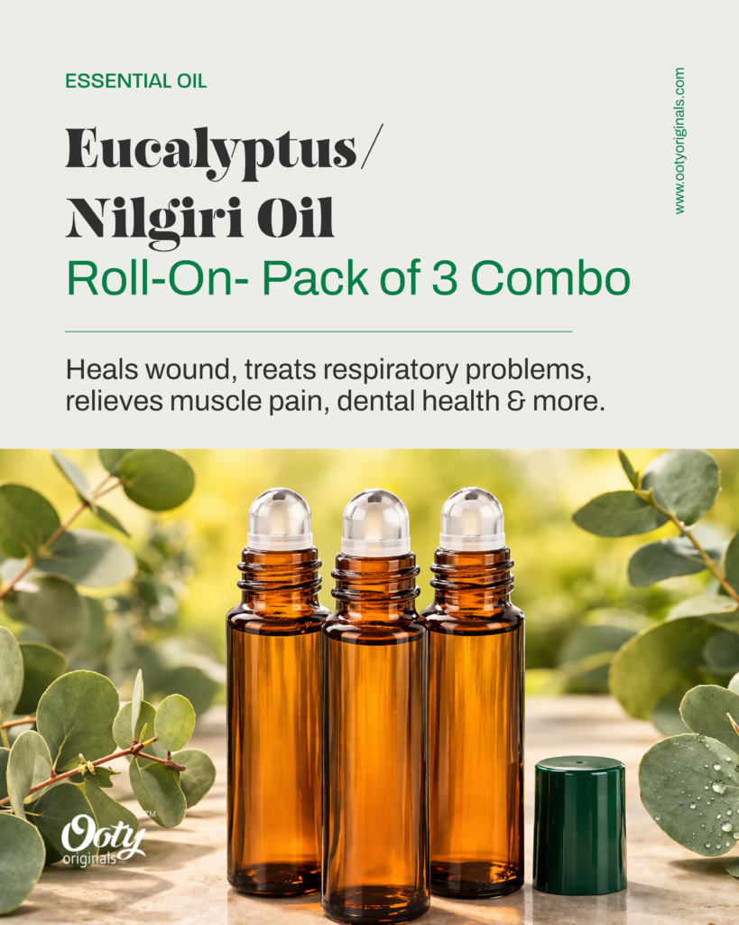 Eucalyptus Oil / Nilgiri Oil - Roll On
