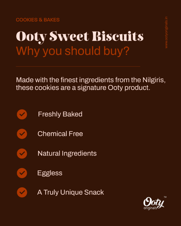 Ooty Sweet Biscuits