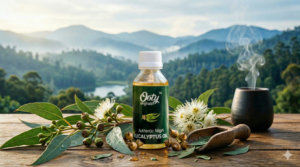 Steam distillation of eucalyptus oil