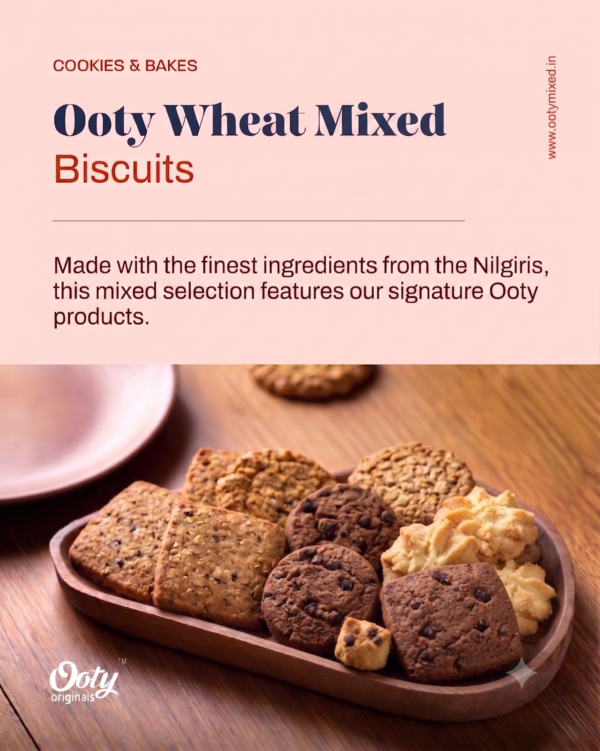 Ooty Wheat Mixed Biscuits