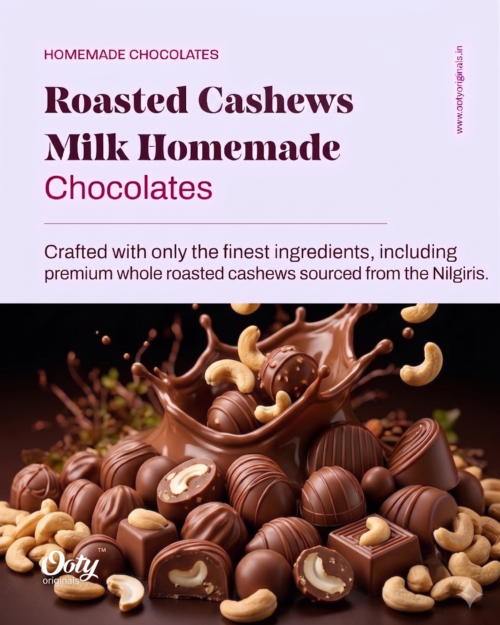 Roasted Cashews Milk Chocolates