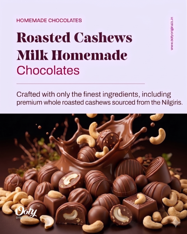 Roasted Cashews Milk Chocolates Roasted Cashews Milk Chocolates